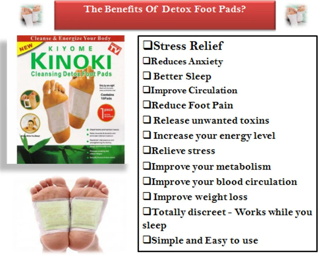 Kinoki Cleansing Detox Foot Pads