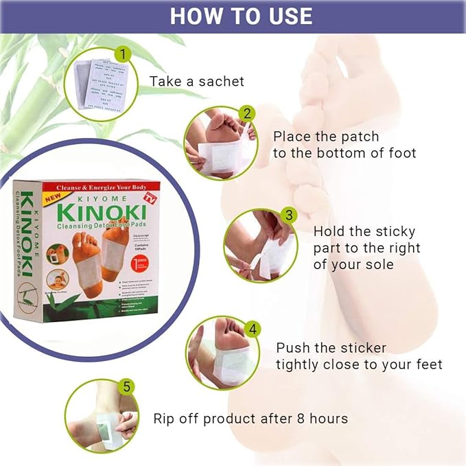 Kinoki Cleansing Detox Foot Pads