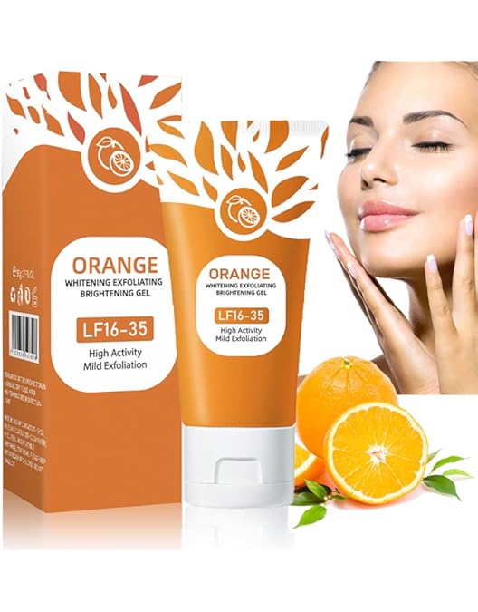 ORANGE ENZYMES EXFOLIATING SCRUB GEL - DEEP CLEANSING, BRIGHTENING & SMOOTH SKIN Gel